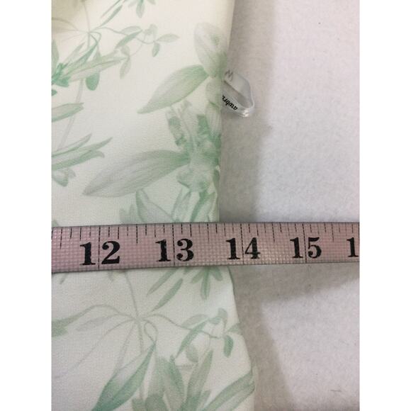 AW BRIDAL 4 S floral green white formal party bridesmaid maxi dress NEW B140 - Picture 6 of 8